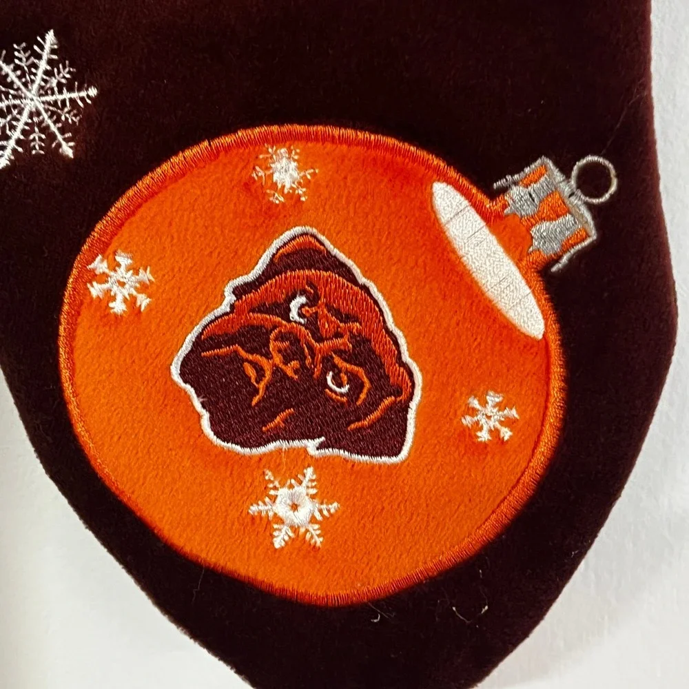 FOCO‎ Cleveland Browns NFL Christmas Stocking Embroidered Dawg Pound Helmet 20